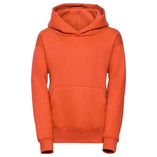 Russell Europe Kids Hooded Sweatshirt Orange